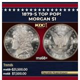 1879-s Morgan Dollar TOP POP! $1 ms68+ SEGS