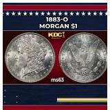 1883-o Morgan Dollar $1 Grades ms63