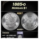 1885-o Morgan Dollar $1 ms66+ SEGS