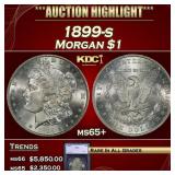 1899-s Morgan Dollar $1 ms65+ SEGS