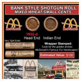 Lincoln Wheat Cent 1c Mixed Roll Orig Brandt McDon