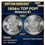 1904-o Morgan Dollar TOP POP! $1 ms67+ SEGS
