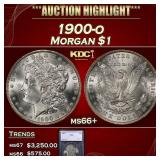 1900-o Morgan Dollar $1 ms66+ SEGS