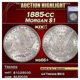 1885-cc Morgan Dollar $1 ms66+ SEGS