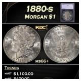 1880-s Morgan Dollar $1 ms66+ SEGS