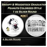 Snoopy & Woodstock Graduation Peanuts Colorized St