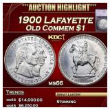 1900 Lafayette Lafayette Dollar 1 ms66 SEGS