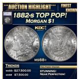 1882-s Morgan Dollar TOP POP! $1 ms68+ SEGS