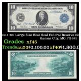 1914 $10 Large Size Blue Seal Federal Reserve Note