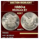 1880-s Morgan Dollar $1 ms67+ SEGS