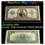 1923 $5 Large Size Silver Certificate "Porthole No