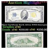 1934A $10 Silver Certificate North Africa WWII Eme