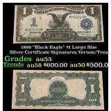 1899 $1 large size Silver Certificate "Black Eagle