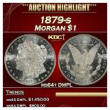 1879-s Morgan Dollar $1 ms64+ DMPL SEGS