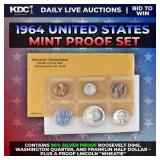 1964 United States Mint Silver Proof Set In Origin