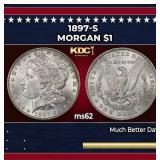 1897-s Morgan Dollar $1 Grades ms62