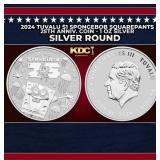 2024 Tuvalu $1 Spongebob Squarepants 25th Anniv. C