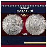 1900-o Morgan Dollar $1 Grades ms62