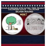 Charlie Brown Kite Eating Tree Peanuts Colorized S