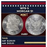 1879-s Morgan Dollar $1 ms66+ SEGS