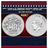 2024 Tuvalu $1 Teenage Mutant Ninja Turtles 40th A