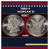1880-s Morgan Dollar $1 Grades ms63+