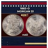1883-o Morgan Dollar $1 Grades ms63