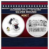 Snoopy & Woodstock Graduation Peanuts Colorized St