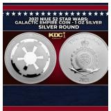 2021 Niue $2 Star Wars: Galactic Empire Coin - 1 o
