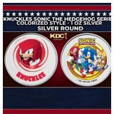 Knuckles Sonic The Hedgehog Series Colorized Style