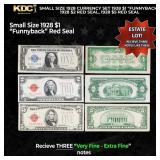 Small Size 1928 Currency Set 1928 $1 "Funnyback",