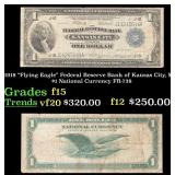 1918 $1 National Currency "Flying Eagle" Federal R