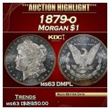 1879-o Morgan Dollar $1 ms63 DMPL SEGS