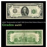 1928A $100 Green Seal Federal Reserve Note "Redeem