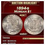 1894-s Morgan Dollar $1 ms64+ SEGS