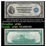 1918 $2 Large Size National Currency "Battleship"