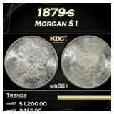 1879-s Morgan Dollar $1 ms66+ SEGS