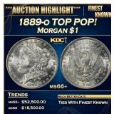 1889-o Morgan Dollar TOP POP! $1 ms66+ SEGS