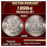 1898-s Morgan Dollar $1 ms65 SEGS