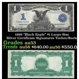 1899 $1 large size Silver Certificate "Black Eagle