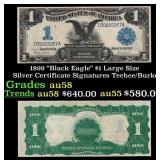 1899 $1 large size Silver Certificate "Black Eagle