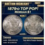 1879-o Morgan Dollar TOP POP! $1 ms66+ SEGS