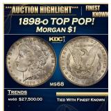 1898-o Morgan Dollar TOP POP! $1 ms68 SEGS