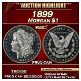 1899 Proof Morgan Dollar $1 pr65 cam SEGS
