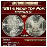 1881-s Morgan Dollar Near Top Pop! $1 ms68+ SEGS