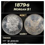1879-s Morgan Dollar $1 ms66+ SEGS