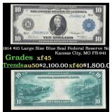 1914 $10 Large Size Blue Seal Federal Reserve Note