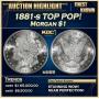 1881-s Morgan Dollar TOP POP! $1 ms69 SEGS