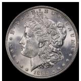 1888-p Morgan Dollar $1 Grades ms64