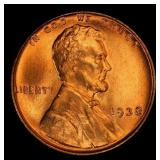 1938-p Lincoln Cent Near Top Pop 1c ms67+ rd SEGS